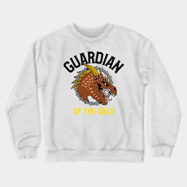 Guardian of the Gold Fantasy RPG Crewneck Sweatshirt by Distinkt